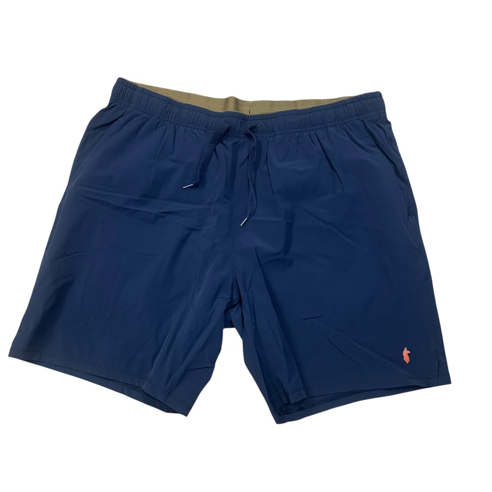 Cotopaxi‎ Mens Shorts 7 Inch Navy Blue M/L Stretch Athletic Hiking Running
